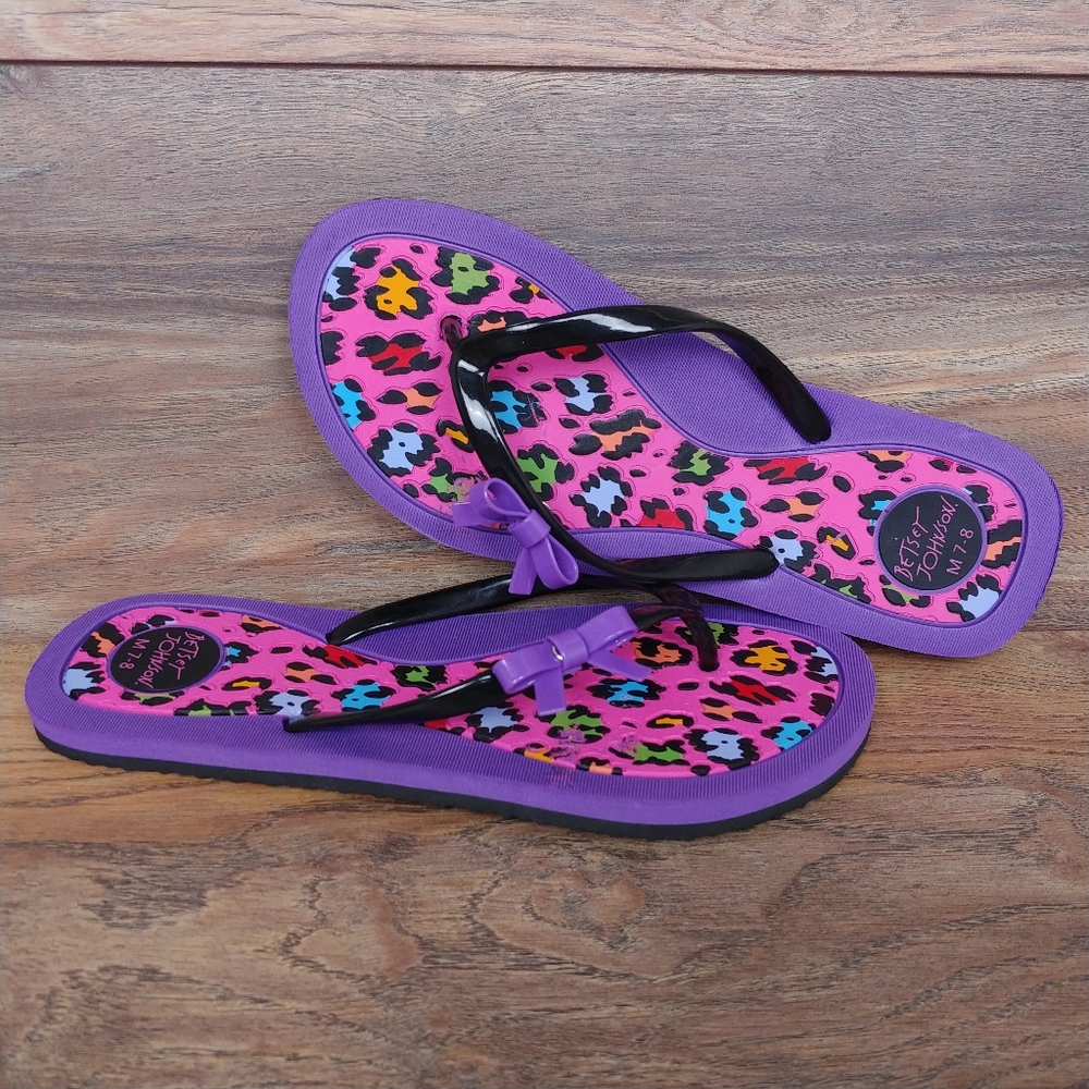 Betsey Johnson Flip Flops